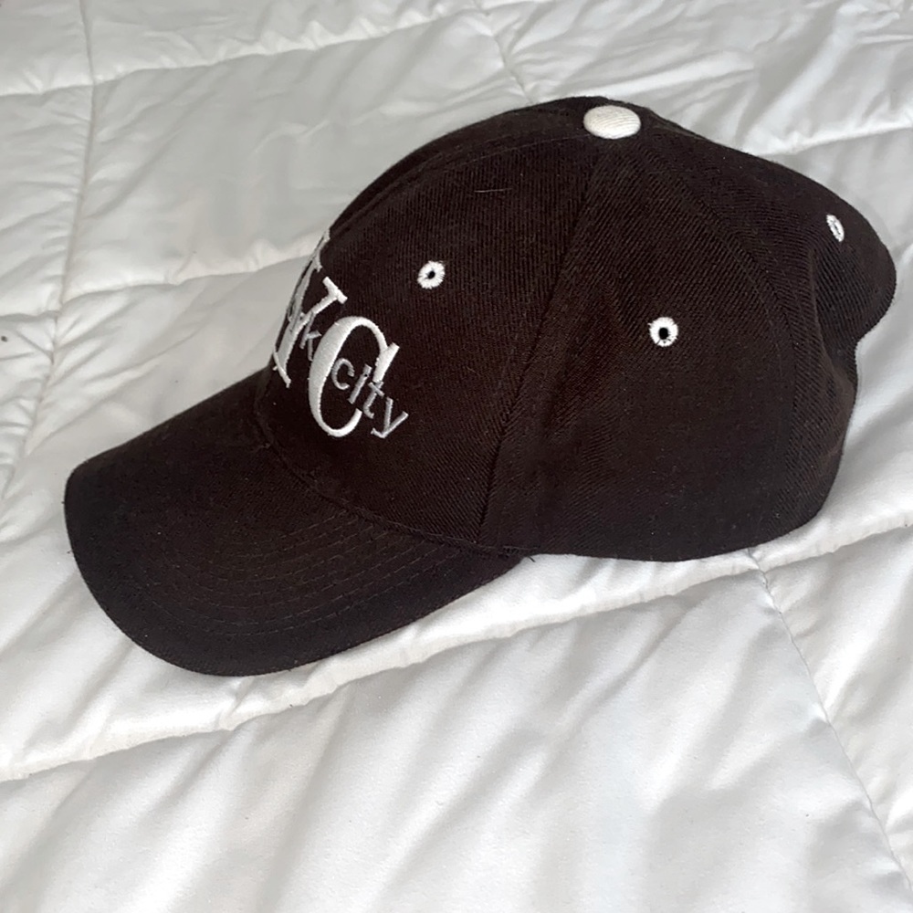 Chocolate Brown New York City Baseball Cap - Picture 2 of 3
